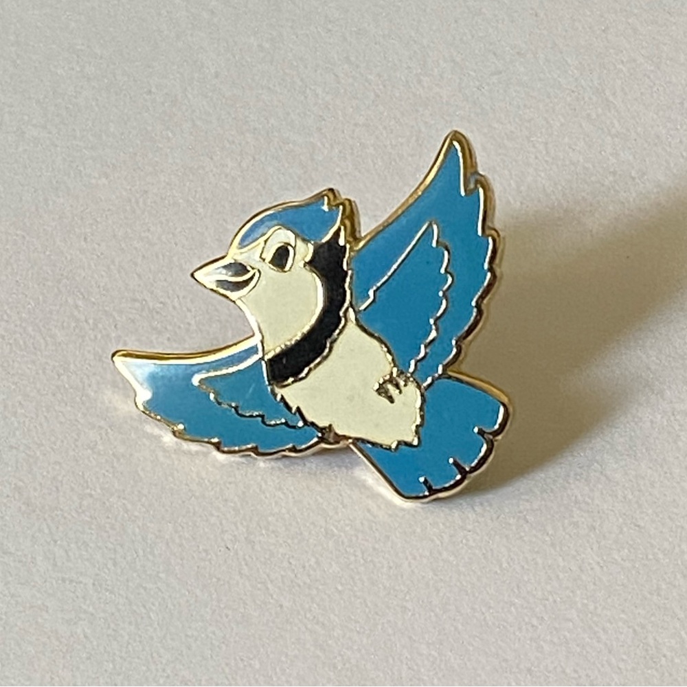 Blue Jay Enamel Lapel Pin